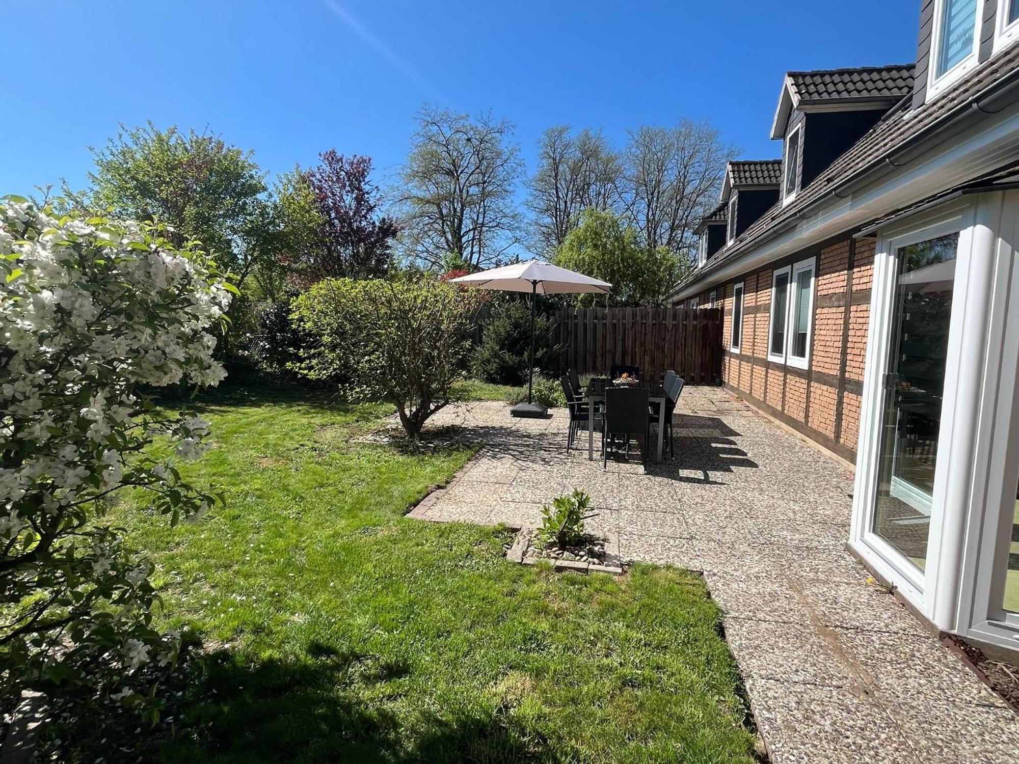 Ferienwohnung Sonnenschein Garten Uelzen Exterior foto