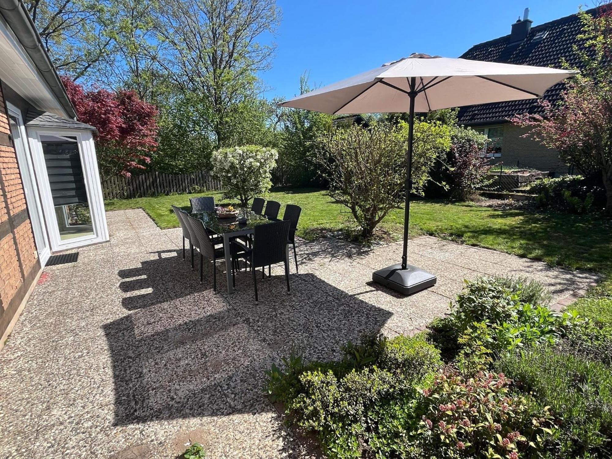 Ferienwohnung Sonnenschein Garten Uelzen Exterior foto